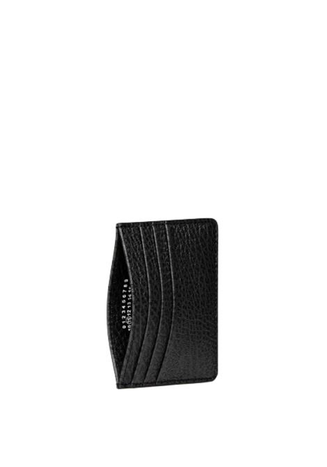 portacarte four stitches unisex black MAISON MARGIELA | SA1VX0006 P4455T8013